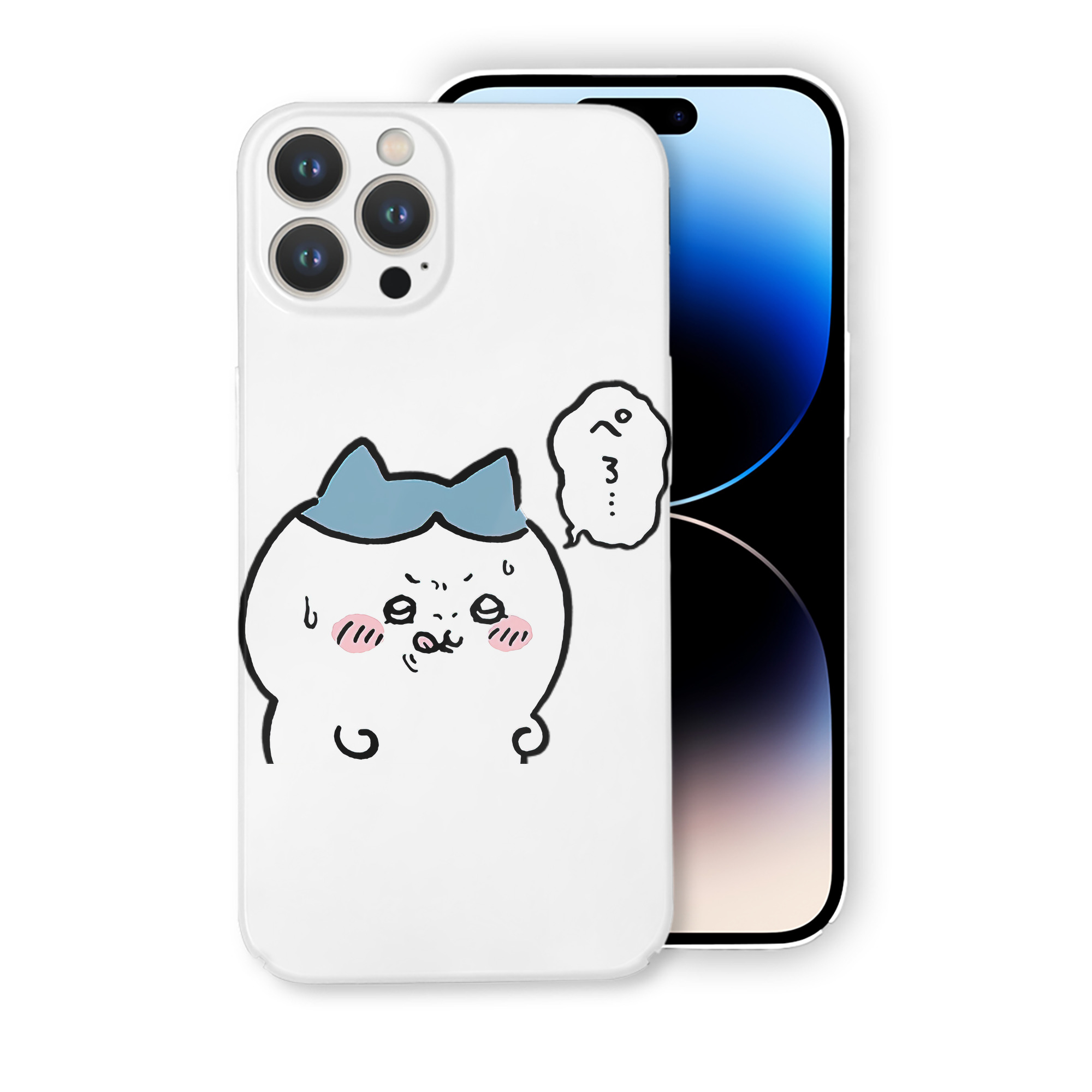 （画像用） ちいかわ ハチワレ Chii-kawa hachiware 【iPhone 14シリーズ対応】ハードケース